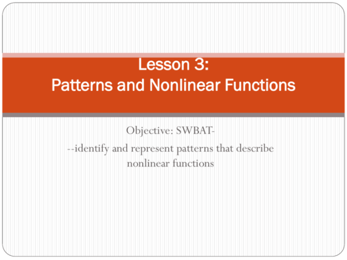 Non function functions linear patterns line vertical graph let