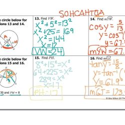 Arcs and chords answer key